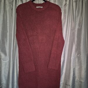 Abercrombie & Fitch Maroon Knit Sweater